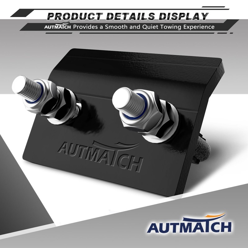 AUTMATCH Hitch Tightener Anti-Rattle Clamp, Heavy Duty Hitch Stabilizer for