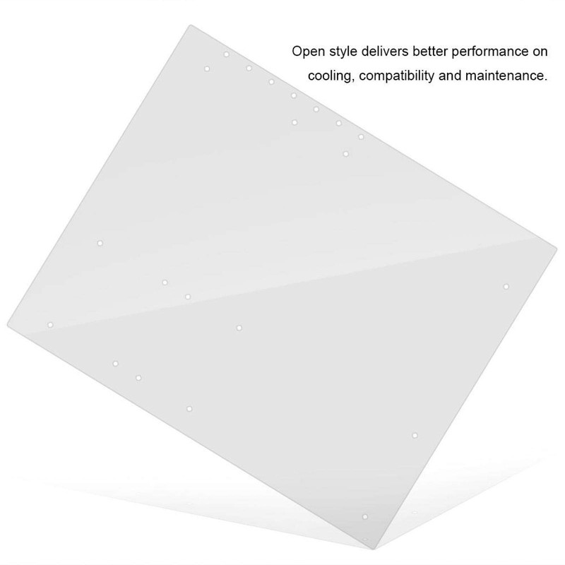 Clear Acrylic Bracket for ATX Computer Motherboard, 4mm Thick High