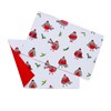 Catherine Lansfield Dining Christmas Robins Cotton 30x46 cm Placemat Pair
