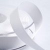Ruban en Satin Blanc, 2 Pieces Ruban Mariage Satin Ruban