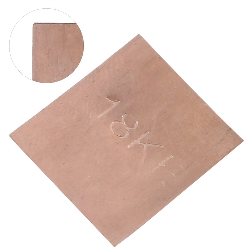 18K Rose Gold Solder Plate Jewelry Welding Soldering Plate Jewelry