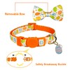 Easter Cat Collar with Bow Tie 2Pack Adjustable Breakaway Safety