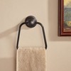 WOLIBEER Bronze Hand Towel Ring, Bath Towel Holder Oil Rubbed,