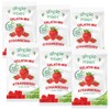 Simple Mixes Natural Gelatin Dessert, Strawberry, Healthy Snack, Dye-Free, No