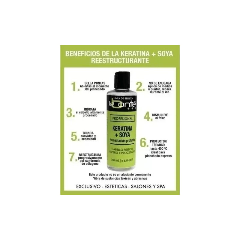 Labonte Kit Keratina Shampoo240ml+vitamina150g+keratina120ml
