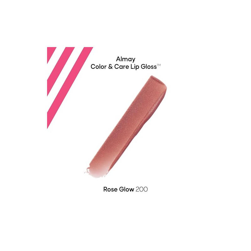 Brillo Labial Almay Color & Care Lip Gloss tono Rose