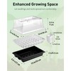 Pawfly Seed Starter Trays, 2 Pack 80 Cells Seed Starter