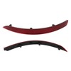 Rear Bumper Reflector Clear Visibility Rounded Edges Shockproof Replacement for