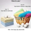 6PCS Wool Dryer Balls 100% Organic Wool Natural Laundry Fabric