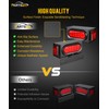 Partsam LED Steel Trailer Light Box Housing Kit w/ 6in