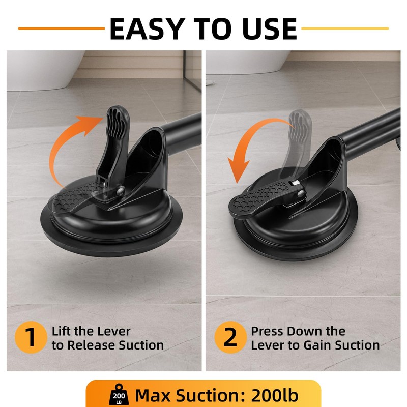 YiBaiBrush Floor Gap Fixer Tool Set, 4 Pack, for Smooth-Surface