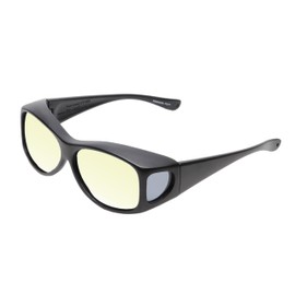 Medspex Fl011 Photochromic Transition Glasses Black/Orange Therapeutic Color Therapy Blue Light Sensitivity Chromotherapy