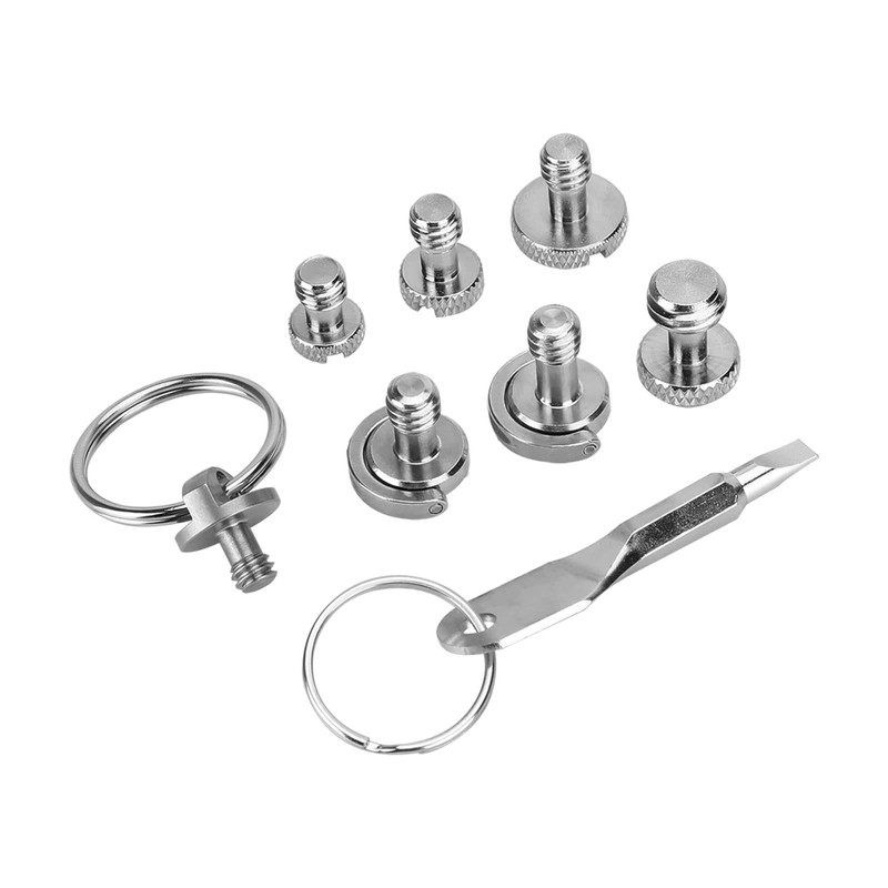 SZRIG Camera Cage Screw Adapter with 1/4"-20 & 3/8-16 Screw