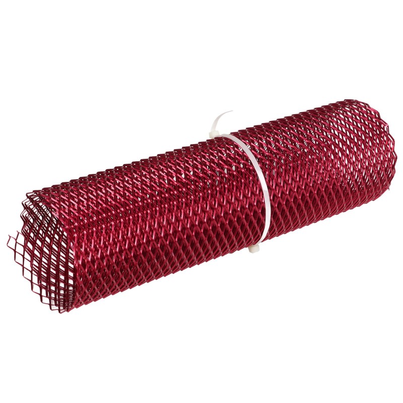 Car Front Center Grid Grille Rhombic Mesh Stable Structure Aluminum