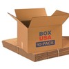 BOX USA Moving Boxes Medium 16"L x 10"W x 10"H