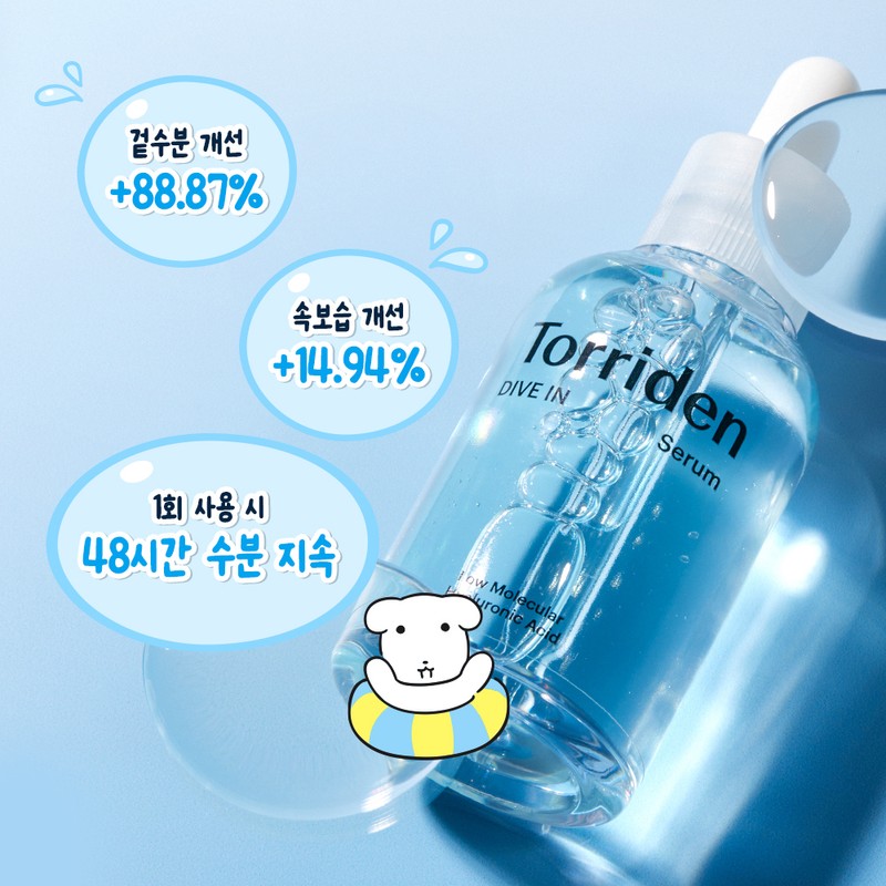 Torriden Dive-In Serum 50ml Refill Set (+Keyring) (Ganadi Collaboration) -