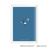 Kamio Japan Moomin Notebook, 2024 B6, Monthly Night Boat Trip,