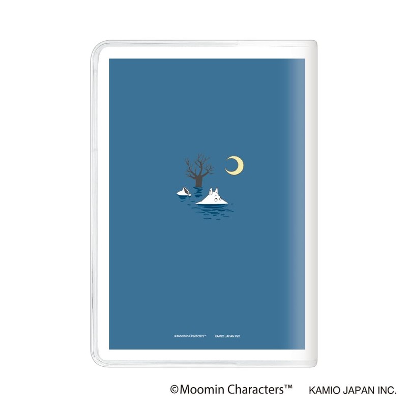 Kamio Japan Moomin Notebook, 2024 B6, Monthly Night Boat Trip,