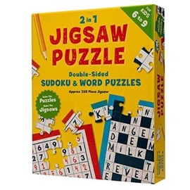 Babalu 2 in 1 Jigsaw Puzzle for Juniors - Kids Board Game for STEM Learning Ages 6-9