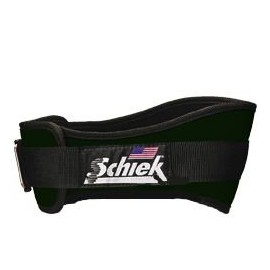 Schiek Sports 2006 Nylon 6 Inches Weight Lifting Belt - Support Belt for Power Lifting - Long lasting One Way Buckle System