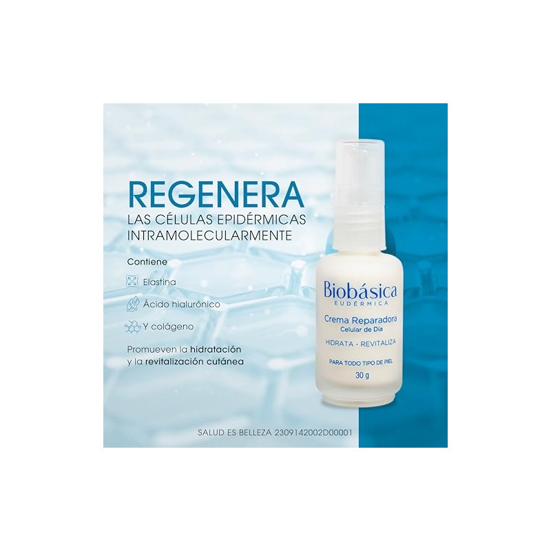 Biobásica Crema Reparadora Celular de Día 30 g | Con