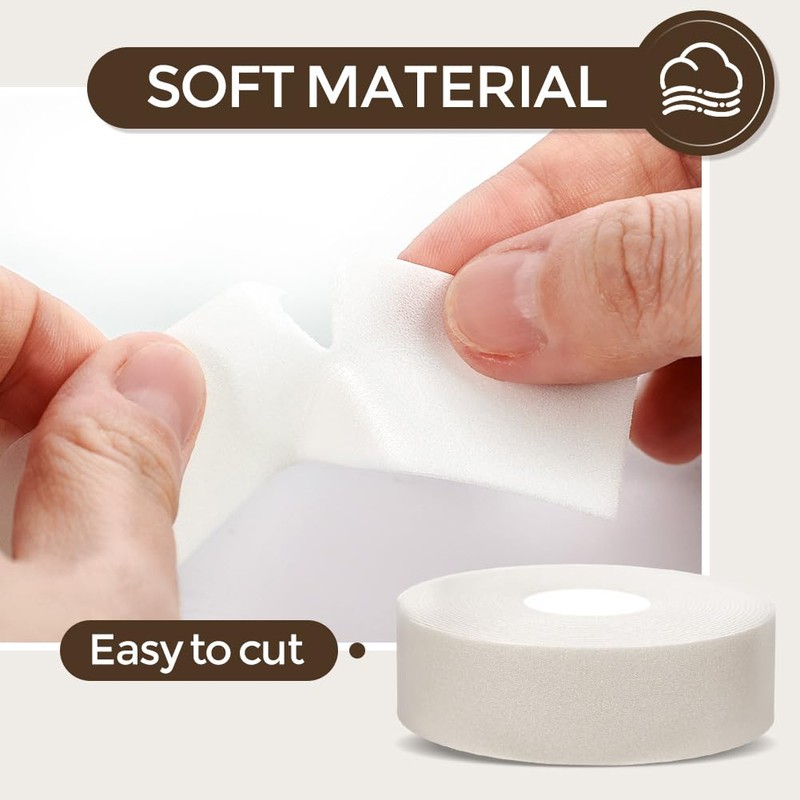 Lunamoon 2 Rolls Eyelash Tape Eyelash Extension Tape Eyelash Tape