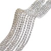 10Yards Crystal Rhinestone Chain Trim 2MM Crystal Claw Cup Chain