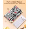Slohif Server Book for Waitress Cute Serving Books with Zipper
