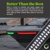 TRUE MODS Red Green LED Marine Navigation Light Strips for