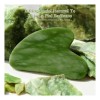 Gua Sha Cuarzo Verde Masaje Facial Antienvejecimiento Rostro Diler