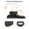 ORDRO FL-10 Flash Speedlite Camera Flash (Black)