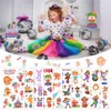 ACWOO Temporary Tattoo for Kids, 30 Sheets Watch & Little