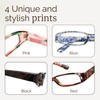 Gaoye 4-Pack Readers for Women, Blue Light Blocking Reading Glasses,