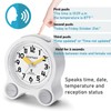 Hearkent Atomic Talking Clock Clear Voice Time and Date with