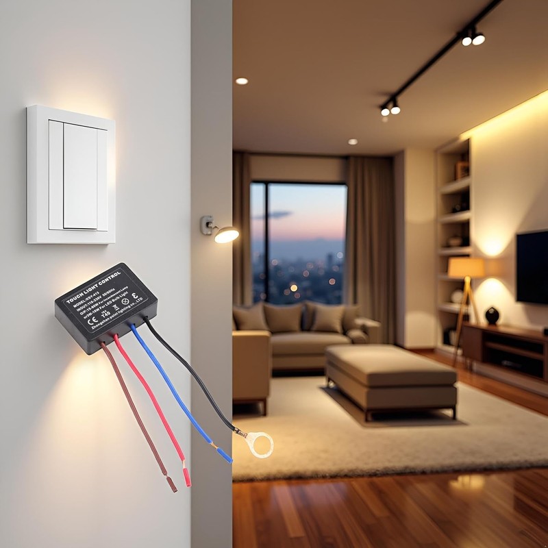 2Pcs for Touch Lamp ON/Off Switch Control Module for Touch