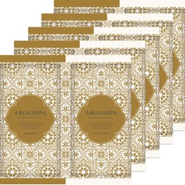 Arganspa Shampoo & Treatment, Trial Sachet (Set of 5), Travel Set, Free Sample Damage Care, Dense Foam, Oriental Herb Scent