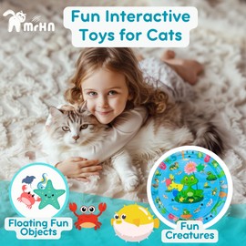 MRHN Water Sensory Play mat for Cats