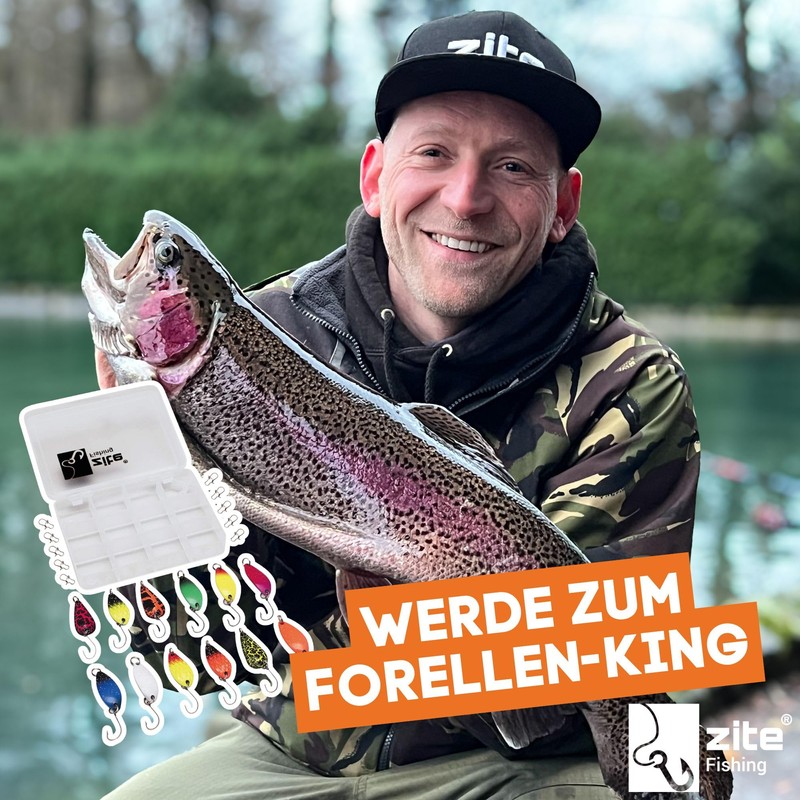 Zite Fishing Trout Lure Set, 23-Piece Set for Trout /