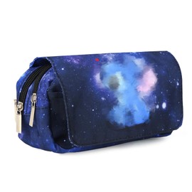 yumcute Pencil Case Large Capacity Pen Bag with Zipper Double-Layer Pencil Case School Supplies with Stationery School Supplies for Kids Teenage Gifts for Boys Girls