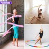 10Pcs Gymnastics Ribbon, 5 Styles Dance Ribbons Dance Streamers for
