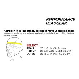 Full 90 Sports Select Performance Soccer Headgear, Blue, Medium