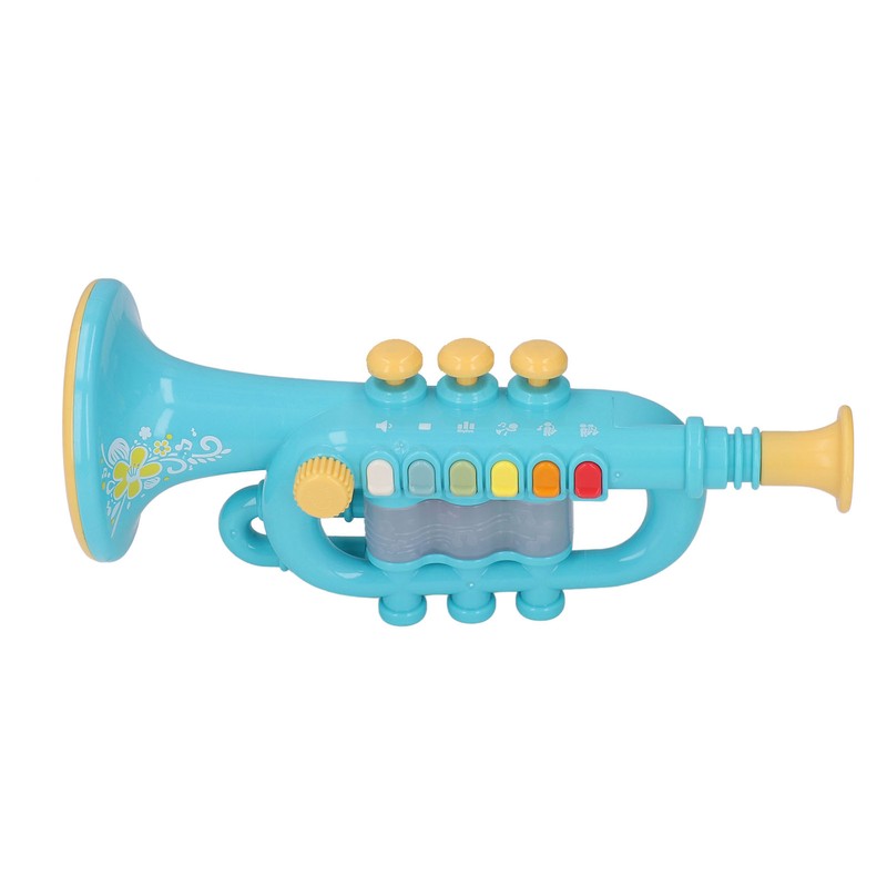 Horn Toy Simulation Design Dynamic Lighting Effect Musical Instrument Horn