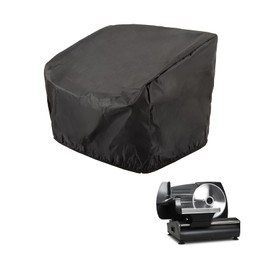 Mebiosi Meat Slicer Cover, Waterproof Dust Cover, Small Appliance Cover, Compatible with OSTBA/Anescra/Borlebbi/Chefman and Most 7.5" Meat Slicers