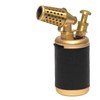 Lotus Single Action Flame Truman Desktop Lighter (T1420 Gold Black)