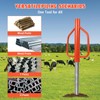 18 LB T Post Driver,Heavy Duty Fence Post Drive with