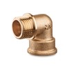 Elbow Brass 90 Degree Elbow Pipe Fittings 1/2" Male x