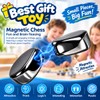 ZIGJACK Magnetic Chess Game with 20 Magnetic Stones – Portable