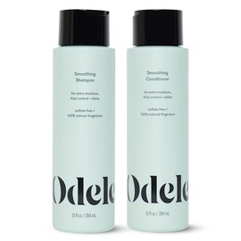 Odele Set de Champú y Acondicionador Suavizante Sin Sulfatos para La Humedad, Control Del Encrespamiento, Brillo y Tipos de Cabello Liso A Rizado, 13
