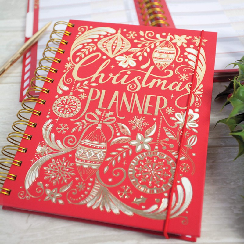 Rachel Ellen A5 Christmas Organiser Book - 5 Year Planner