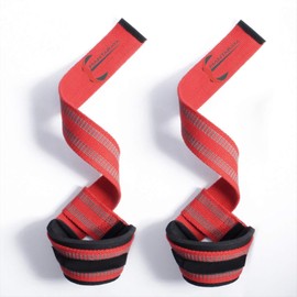 Manta Raya Correas de Elevación con Silicona Antidezlizante Profesionales para Levantamiento de Pesas Lifting Straps con Neopreno en Muñeca y Antiderrapante de Silicona